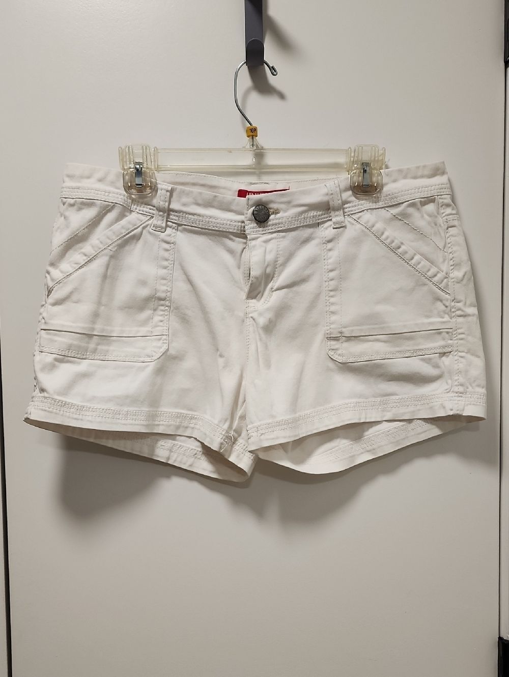 Unionbay White Women's Casual Cotton Jean Shorts - Size 15 Juniors